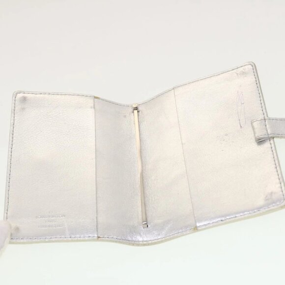 LOUIS VUITTON Agenda Partner Day Planner Cover Suhari Silver R21032 Auth 45096 - Picture 8 of 14